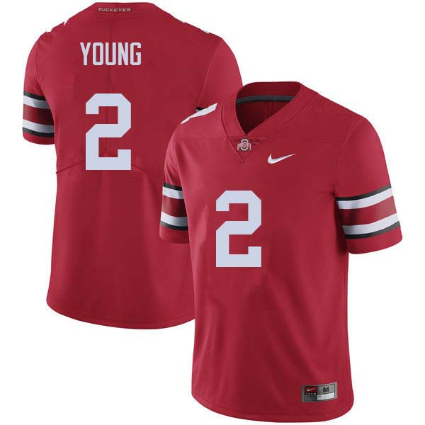 Ohio State Buckeyes #2 Chase Young Men Official Jersey Red